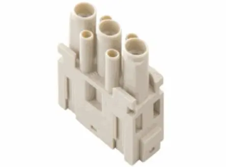 Produktfoto 1 von ILME Mixo Industrie-Steckverbinder Kontakteinsatz Buchse, 3-polig 10A, Kabel, Modularer Einsatz mit Crimpanschluss