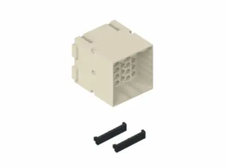 Produktfoto 1 von ILME Mixo Industrie-Steckverbinder Kontakteinsatz Stecker, 42-polig 10A, Kabel, Modularer Einsatz mit Crimpanschluss