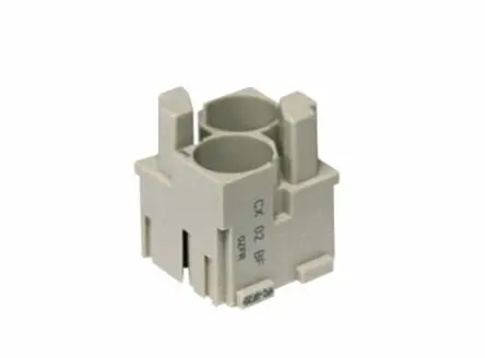 Produktfoto 1 von ILME Mixo Industrie-Steckverbinder Kontakteinsatz Buchse, 2-polig, Kabel, Koaxialer Modulareinsatz