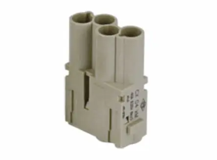 Produktfoto 1 von ILME Mixo Industrie-Steckverbinder Kontakteinsatz Stecker, 4-polig 40A, Kabel, Modularer Einsatz mit Crimpanschluss