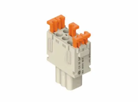 Produktfoto 1 von ILME Mixo Industrie-Steckverbinder Kontakteinsatz Buchse, 5-polig 16A, Kabel, Modularer Einsatz mit Federanschlussklemme