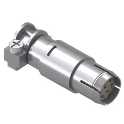 Produktfoto 1 von ILME Mixo Industrie-Steckverbinder Kontakteinsatz Buchse, 8-polig 5A, Kabel, Koaxialer Modulareinsatz