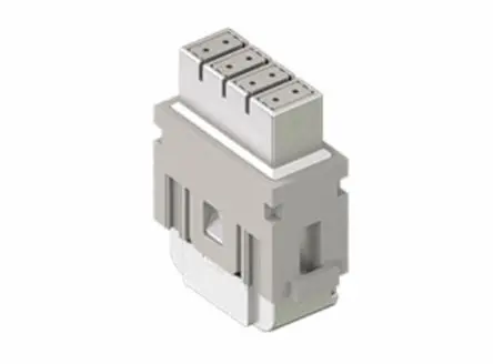 Produktfoto 1 von ILME Mixo Industrie-Steckverbinder Kontakteinsatz Buchse, 8-polig 5A, Kabel, Modularer Einsatz mit Crimpanschluss