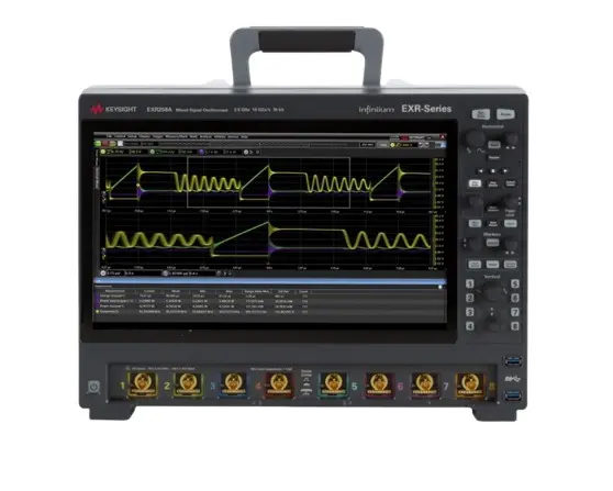 Keysight EXR EXR058A Speicher Tisch Oszilloskop 8-Kanal Analog Analog 500MHz