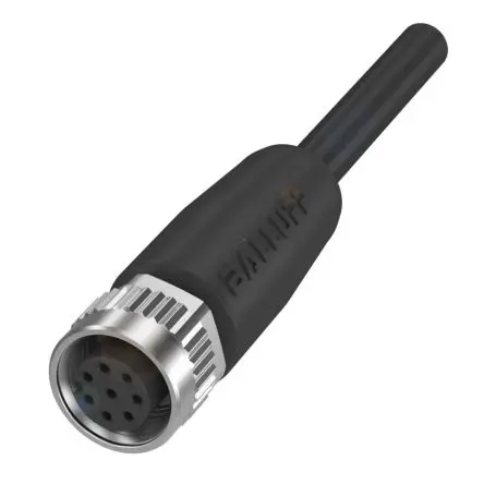 BALLUFF BCC0A, 4-polig Sensor-Betätigungselementkabel, Gerade Buchse 4 / Nicht abgeschlossen Stecker, Länge 20 m
