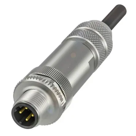 Produktfoto 1 von BALLUFF BCC M474-0000-2D-000-51X475-000 M12 Rundsteckverbinder Stecker 4-polig Stecker 4A Kabel IP67