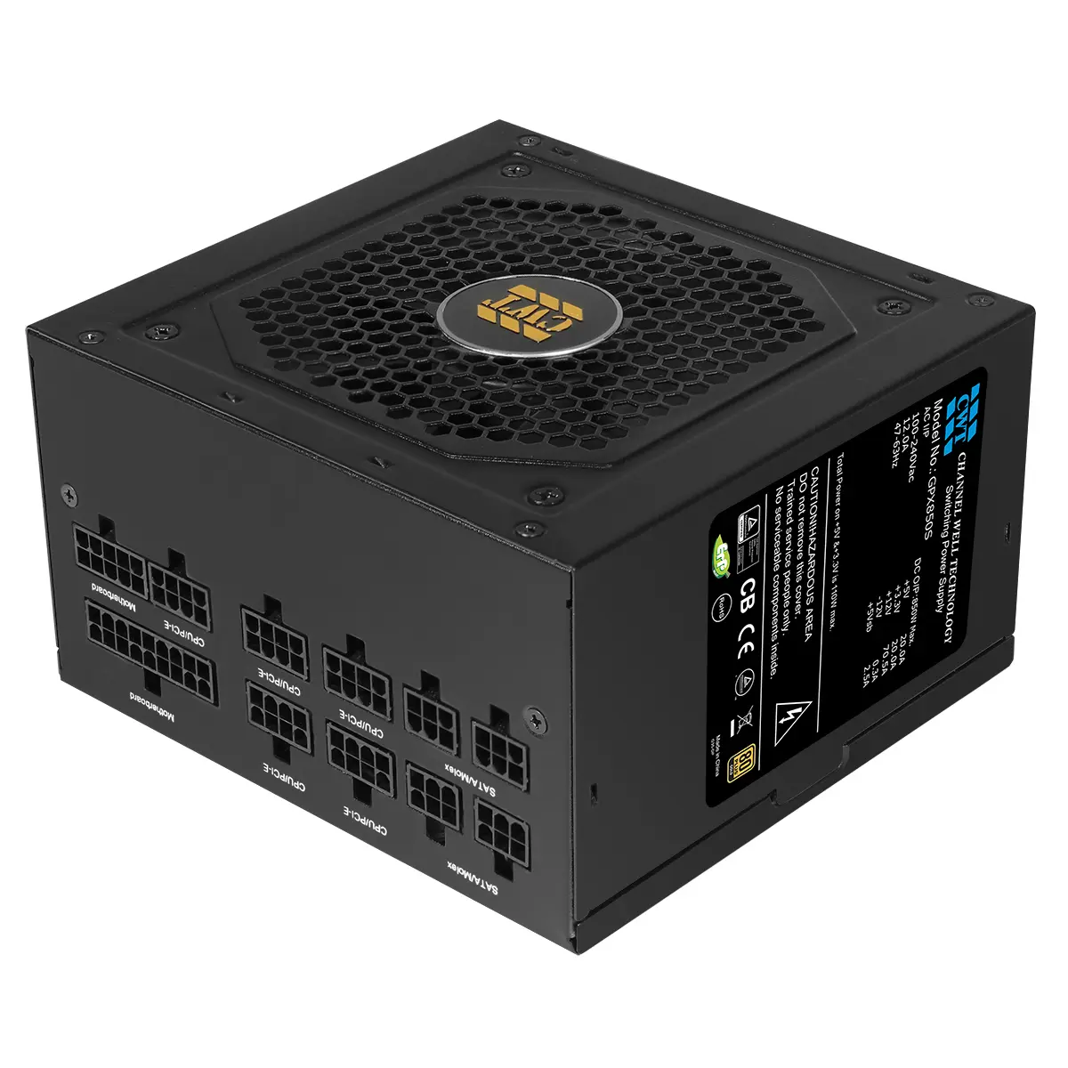 RS PRO Desktop PC Einbau-Netzteil 850W 100 → 240V ac, 5 → 12V dc / 20A, 5 Ausg.