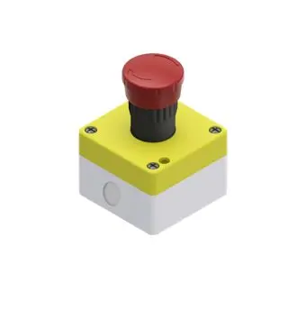 Produktfoto 1 von RS PRO SA Not-Aus-Drucktaster, Oberfläche, 1 Schließer/1 Öffner, Rot IP65, 70 mm, Drehfreigabe