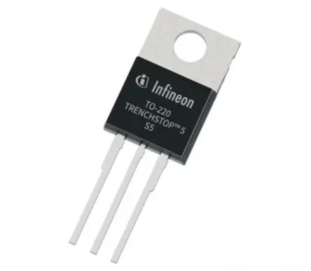 Produktfoto 1 von Infineon IGBT-Einzel-Transistor-IC / 28 A, 650 V 130 W TO-220
