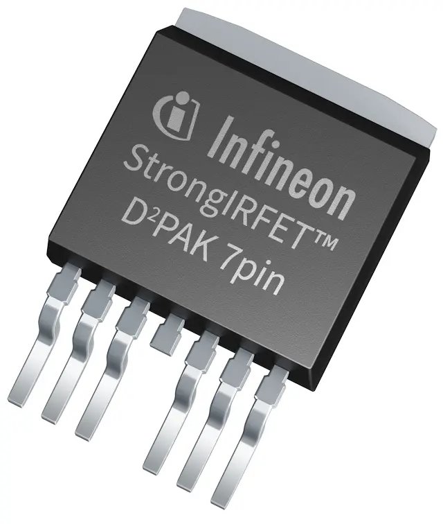 Produktfoto 1 von Infineon IPA Typ N-Kanal, Oberfläche MOSFET 40 V / 11 A 81 W, 7-Pin TO-263