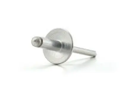 POP Blende Niet, Ø 2 mm x 12.8 mm, Aluminium, 4.8 mm