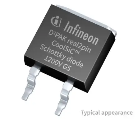 Produktfoto 1 von Infineon IDK20G120C5 Oberfläche SiC-Diode Schottky-Diode Einfach, 1200 V / 20 A TO-263