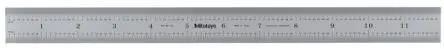 Produktfoto 1 von Mitutoyo Stahl Lineal Zoll, Metrisch 300 mm x 19mm, ISO-kalibriert