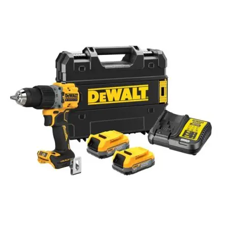 Produktfoto 1 von DeWALT DCD805E2T-QW 18V XR Bohrhammer Schnurlos Bürstenlos 2 Ah 850 W 13 mm Typ C - EU 2000U/min 90.0 Nm