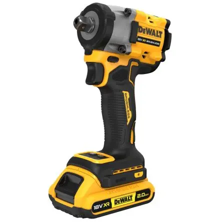 Produktfoto 1 von DeWALT 1/2 in Schnurlos Schlagschrauber 18V 2 Ah Bürstenloser Gleichstrommotor, 2500U/min