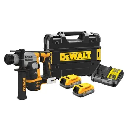 Produktfoto 1 von DeWALT XR Bohrhammer Schnurlos Bürstenlos SDS Plus 1.7 Ah Typ C - EU 1060U/min