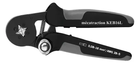 Produktfoto 1 von MECATRACTION KEB Crimp-Werkzeug für Drahtverschraubungen, 270mm