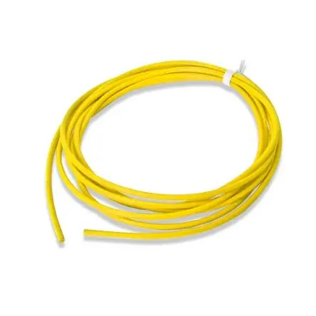 Produktfoto 1 von Mueller Electric Coolflex 45 Schaltdraht 5.26 mm² 7.62 m Gelb Ø 5 mm 1064 Litzen Silikon
