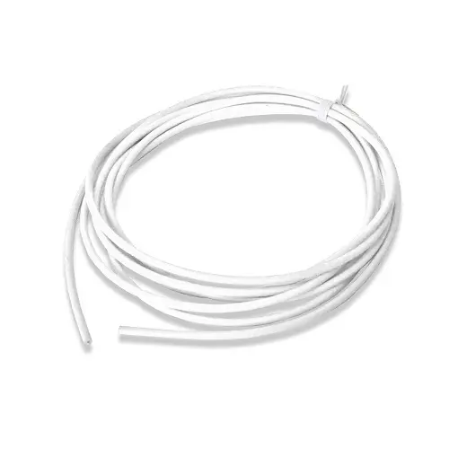 Produktfoto 1 von Mueller Electric Einzeladerleitung mm², 10 AWG 3.05m Weiß Silikon isoliert 1064 Litzen