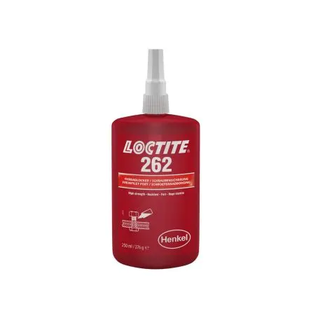 Produktfoto 1 von Loctite 262 Schraubensicherungsklebstoff Flüssig Rot 250 ml, Mittel bis Hochfest
