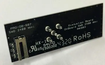 Produktfoto 1 von Abracon Evaluierungsplatine für OnBoard SMD 2.4 GHz Mini-Antenne, WLAN