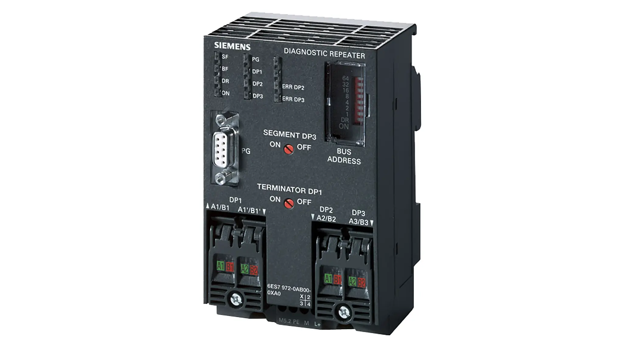Produktfoto 1 von Siemens 6ES7972 Repeater für PROFIBUS DP