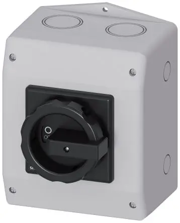 Produktfoto 1 von Siemens SENTRON Trennschalter 6-polig Umschlossen, RK5 Sicherungsgröße