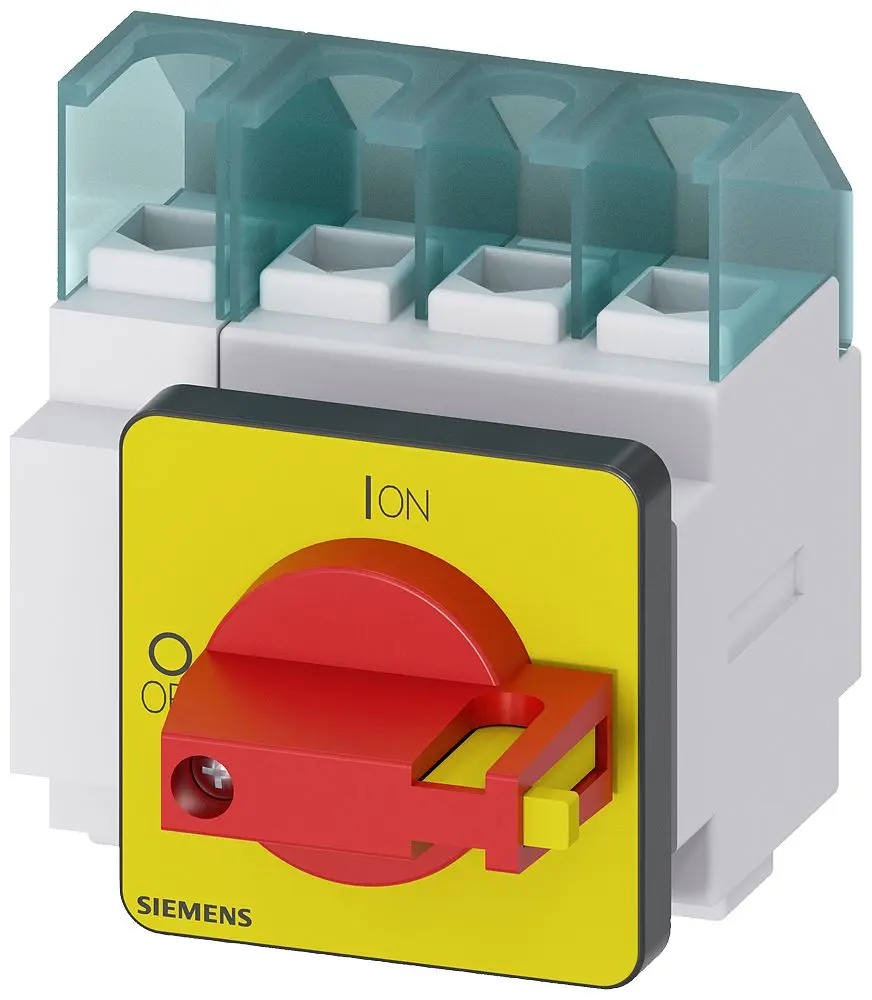 Produktfoto 1 von Siemens SENTRON Trennschalter / 4-polig Umschlossen, RK5 Sicherungsgröße
