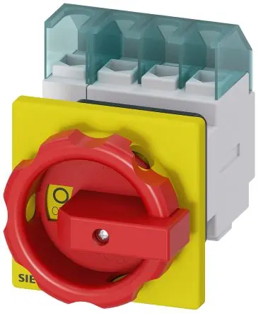 Produktfoto 1 von Siemens SENTRON Trennschalter / 4-polig Umschlossen, RK5 Sicherungsgröße