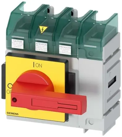 Produktfoto 1 von Siemens 3LD5 Trennschalter / 4-polig 125 A Umschlossen, Class J Sicherungsgröße