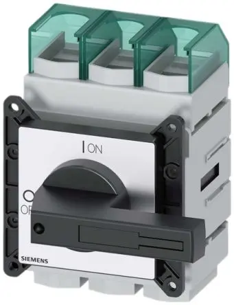 Produktfoto 1 von Siemens 3LD5 Trennschalter / 3-polig 100 A Umschlossen, Class J Sicherungsgröße