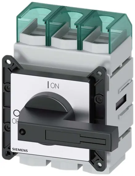 Produktfoto 1 von Siemens 3LD5 Trennschalter / 3-polig 100 A Umschlossen, Class J Sicherungsgröße