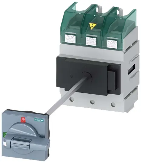 Produktfoto 1 von Siemens 3LD5 Trennschalter / 3-polig 125 A Umschlossen, Class J Sicherungsgröße