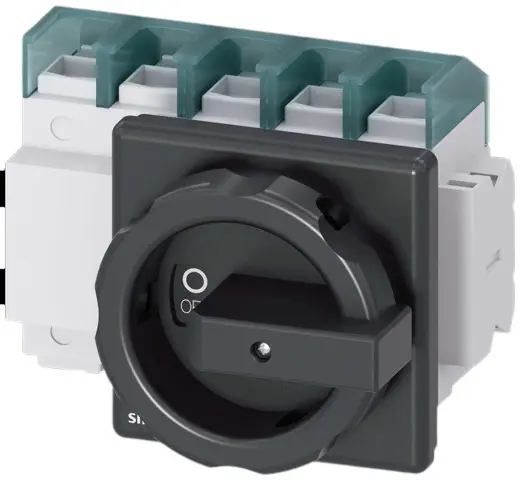Produktfoto 1 von Siemens 3LD Trennschalter / 3-polig 125 A Umschlossen, RK5 Sicherungsgröße