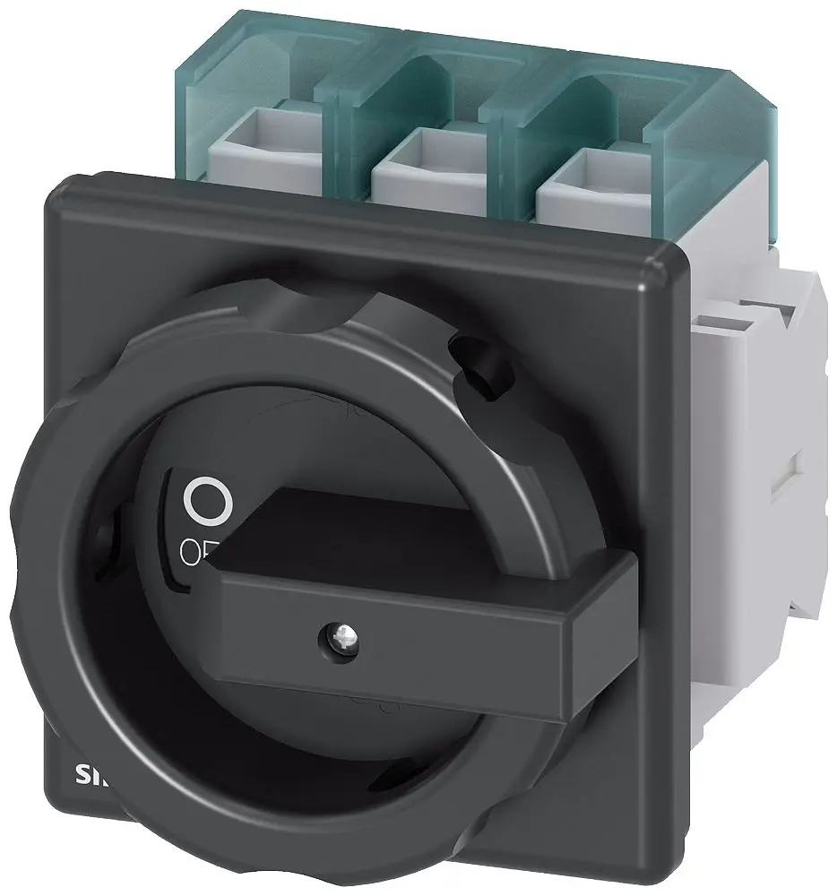 Produktfoto 1 von Siemens SENTRON Trennschalter / 3-polig Umschlossen, RK5 Sicherungsgröße