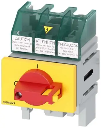 Produktfoto 1 von Siemens SENTRON Trennschalter / 3-polig Umschlossen