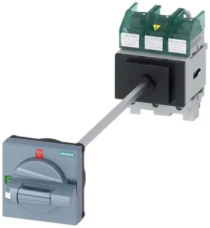 Produktfoto 1 von Siemens 3LD5 Trennschalter / 3-polig 63 A Umschlossen, Class J Sicherungsgröße