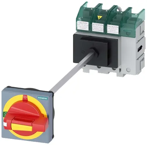 Produktfoto 1 von Siemens 3LD5 Trennschalter / 4-polig 63 A Umschlossen, Class J Sicherungsgröße