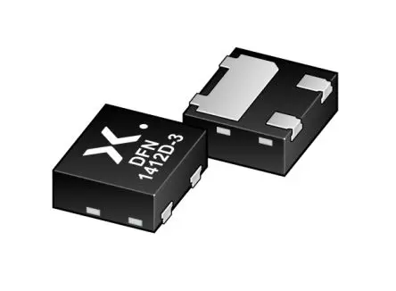 Nexperia Oberfläche Mit Widerstand ausgestatteter Transistor NPN 50 V / 100 mA, DFN1412D-3 3-Pin