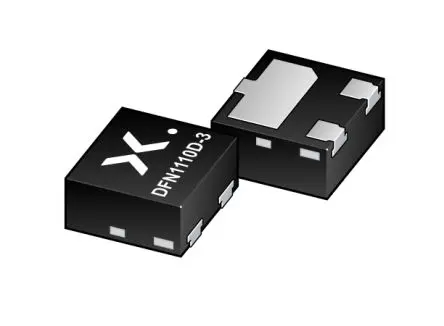 Nexperia Oberfläche Mit Widerstand ausgestatteter Transistor NPN 50 V / 100 mA, DFN1110D-3 3-Pin