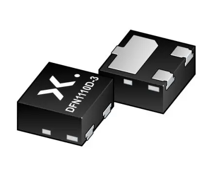 Produktfoto 1 von Nexperia Oberfläche Mit Widerstand ausgestatteter Transistor NPN 50 V / 100 mA, DFN1110D-3 3-Pin