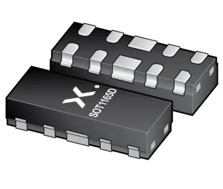 Produktfoto 1 von Nexperia AEC-Q101 ESD-Schutz Bidirektional 6 V min., 10-Pin, Oberfläche 3.3 V max DFN2510D