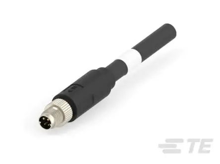Produktfoto 1 von TE Connectivity SPE, Unterminated Ethernet-Kabel, 1 m, Schwarz, Thermoplast