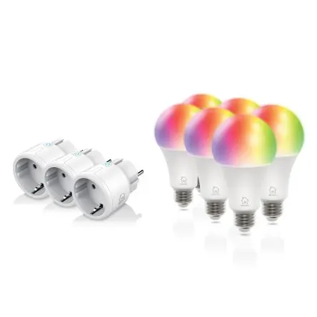 Produktfoto 1 von Deltaco SH LED-Röhre 9 W mit E27 Sockel, 6500k, RGB, Weiß
