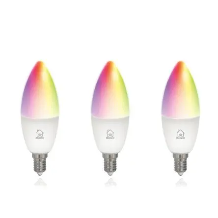 Produktfoto 1 von Deltaco SH LED-Röhre 5 W mit E14 Sockel, 6500k, RGB, Warmweiß, Kaltweiß