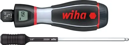 Produktfoto 1 von Wiha 4 mm Drehmomentschraubendreher Einstellbar 1 to 5 Nm (min to max) / ±6 %