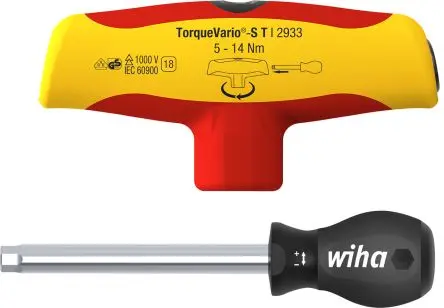 Produktfoto 1 von Wiha 6 mm Drehmomentschraubendreher Einstellbar 5 To 14 Nm / ±6 %
