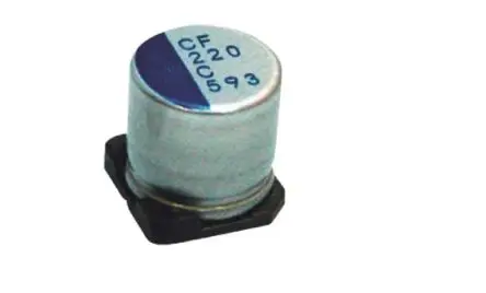 Produktfoto 1 von Nichicon PCK, Oberfläche Polymerkondensator 220 μF ±20 % / 6.3V, Ø 10 mm, -55 °C → 105 °C