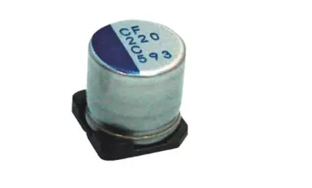 Produktfoto 1 von Nichicon PCR, Oberfläche Polymerkondensator 120 μF ±20 % / 50V, Ø 8 mm, -55 °C → 125 °C