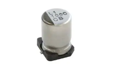 Produktfoto 1 von Nichicon UCL Oberfläche Kondensator 100 μF Lot 20 % / 35V dc, Ø 6.3 mm x 7.7 mm, 105 °C